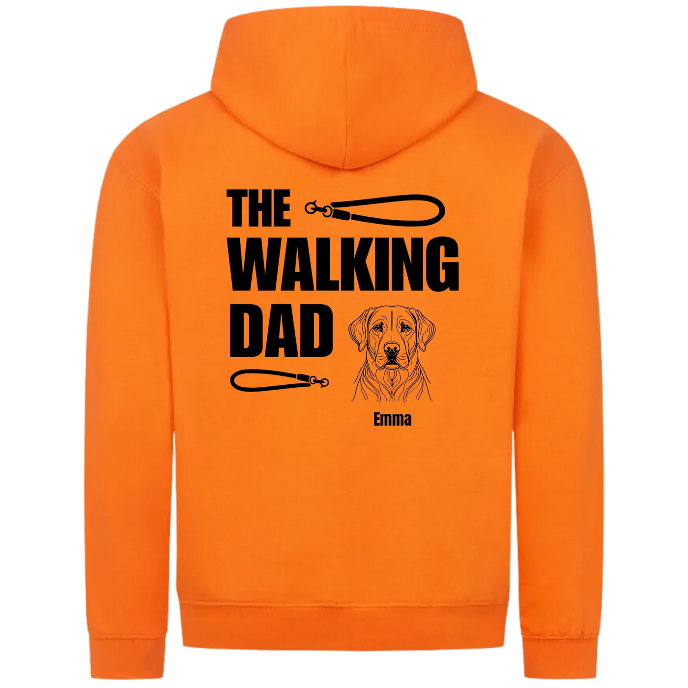 The Walking Dad - Personalisierbarer Classic Zipper Hoodie Unisex