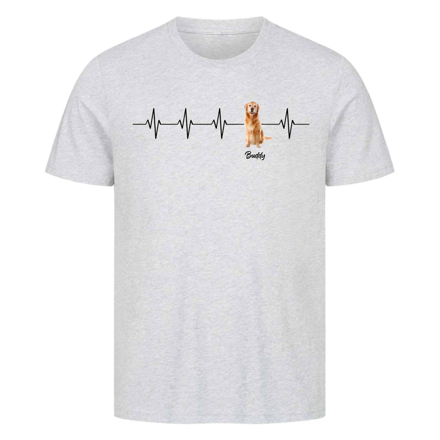 My Heartbeat For… - Personalizable Premium T-Shirt