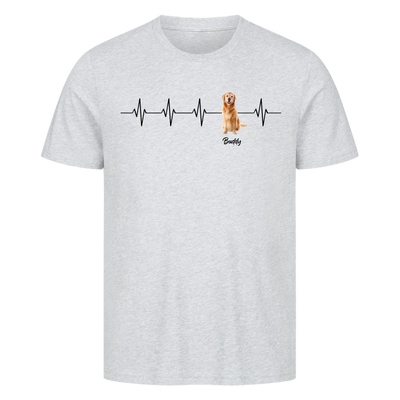 My Heartbeat For… - Personalizable Premium T-Shirt