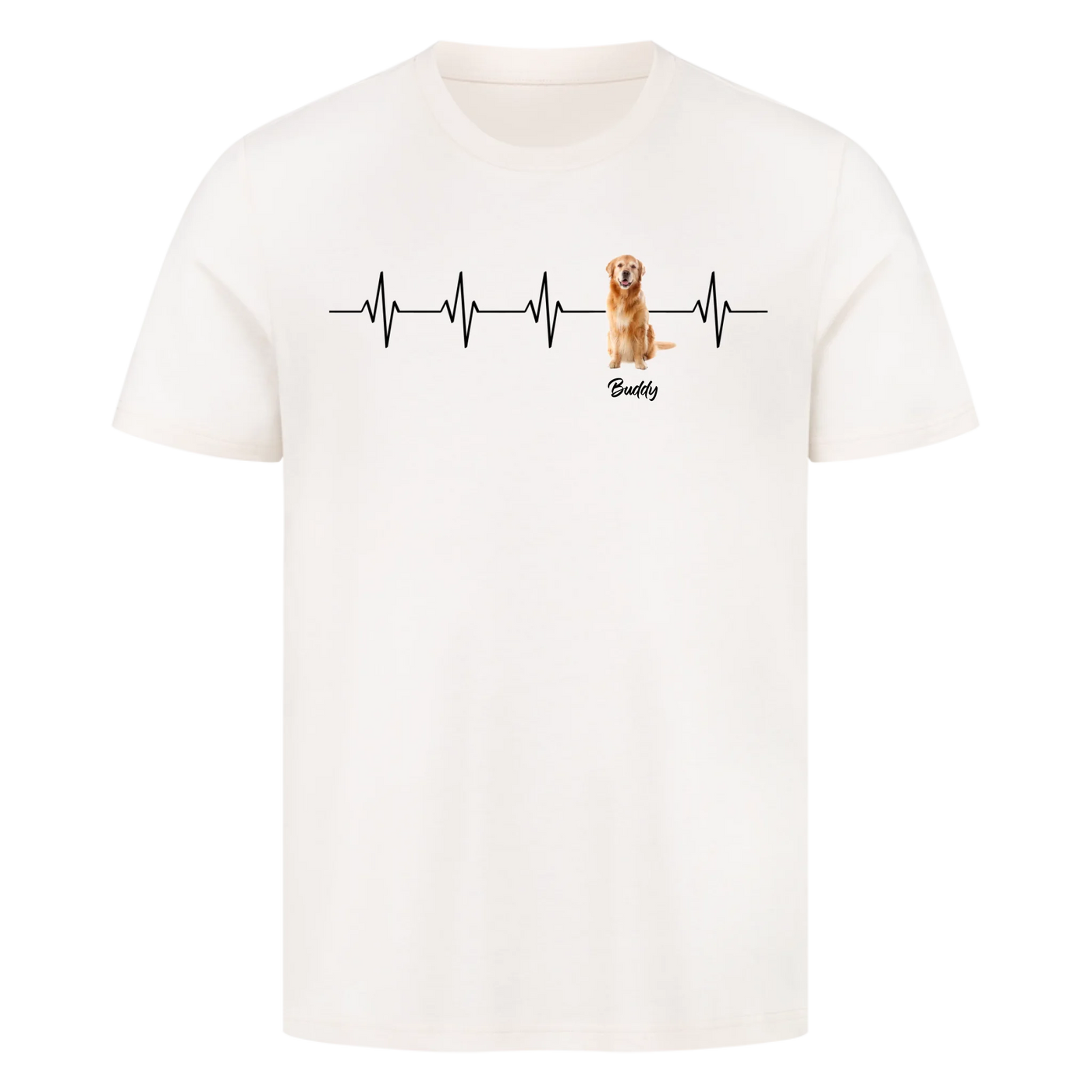 My Heartbeat For… - Personalizable Premium T-Shirt