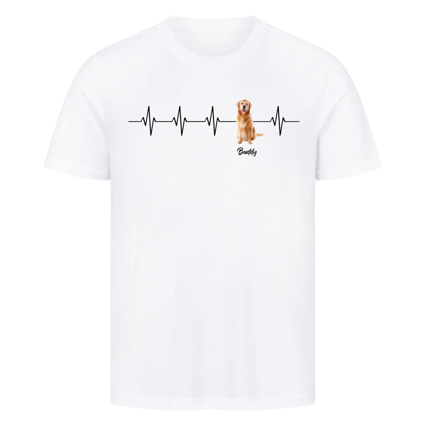 My Heartbeat For… - Personalizable Premium T-Shirt