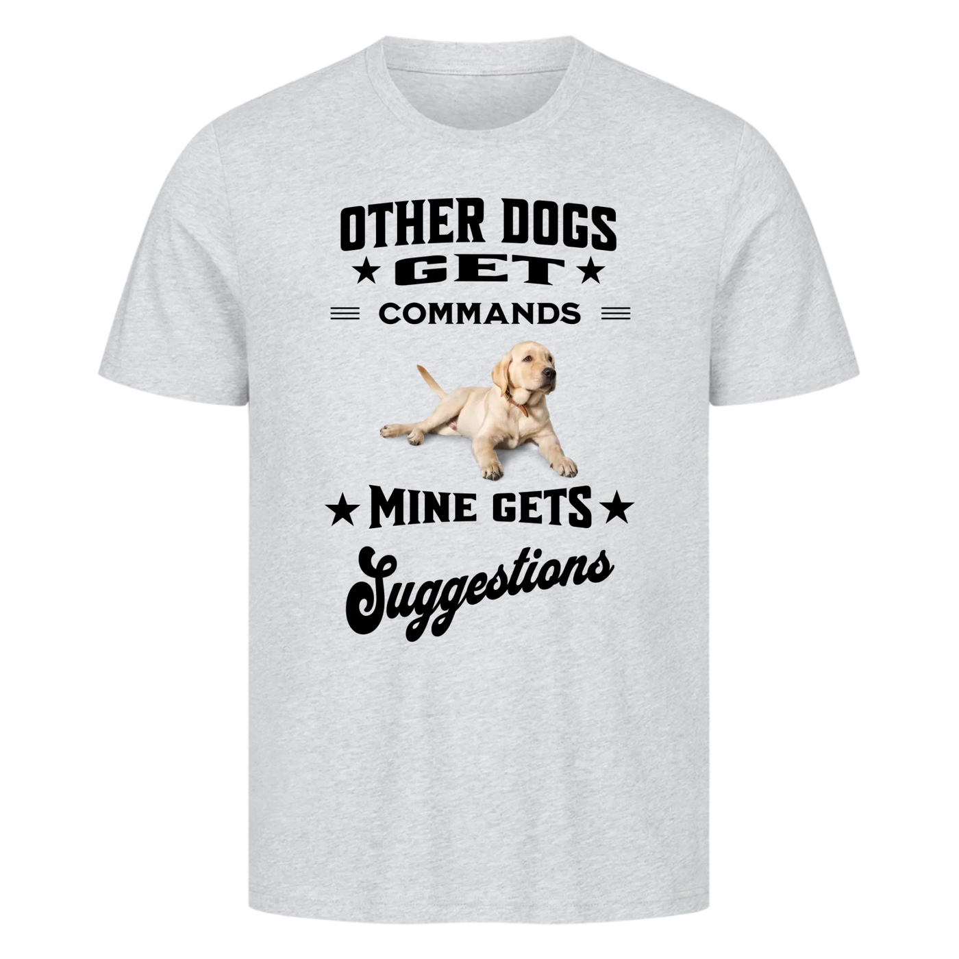 Other Dogs Get Commands – Personalized Premium T-Shirt