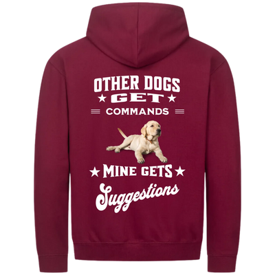 MP Zipper Hoodie burgundy back 2048 x 2048px