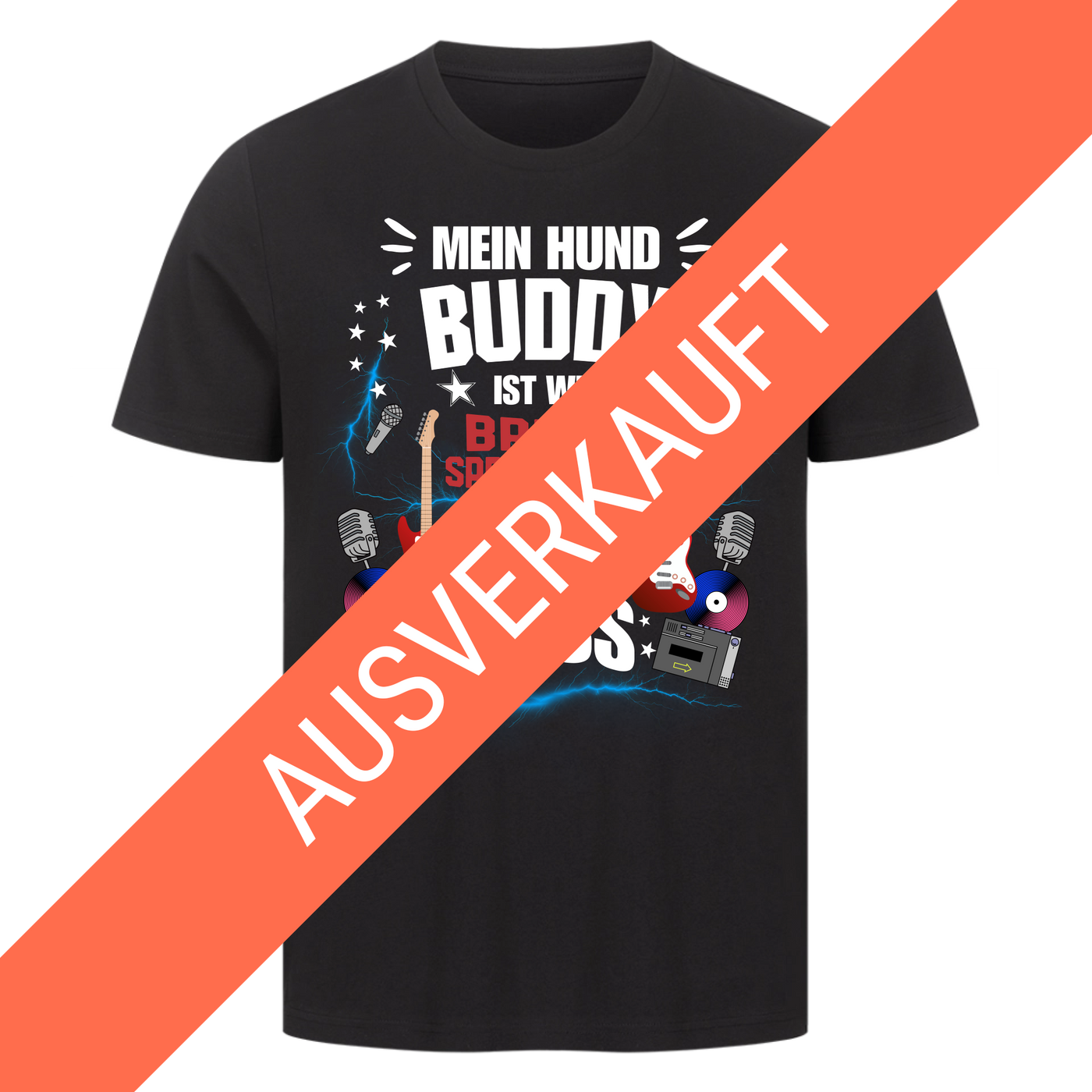 Mein Hund der Boss – Personalisierbares Unisex Shirt